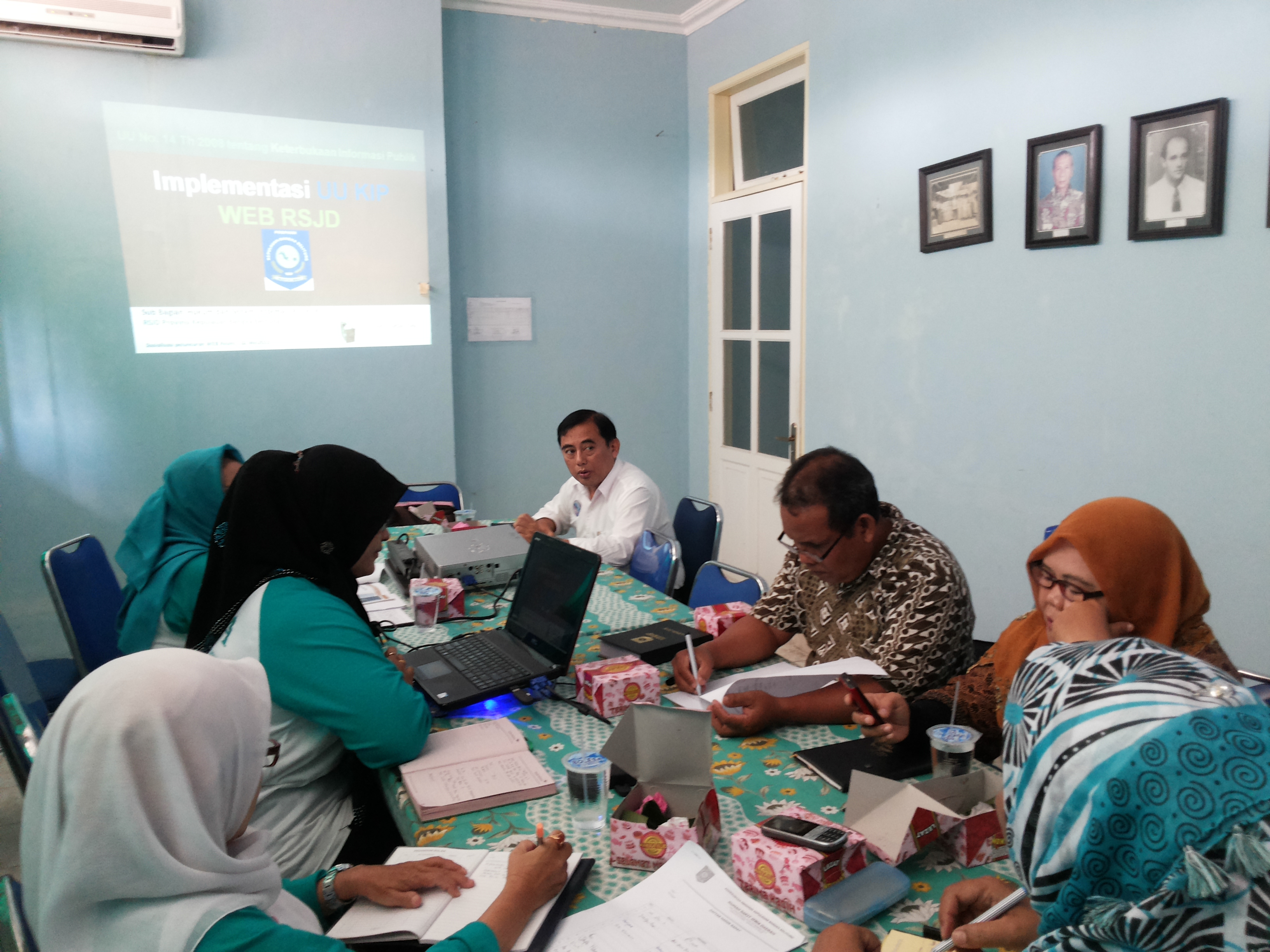 Rapat Launching Web RSJD Provinsi Kep Bangka Belitung