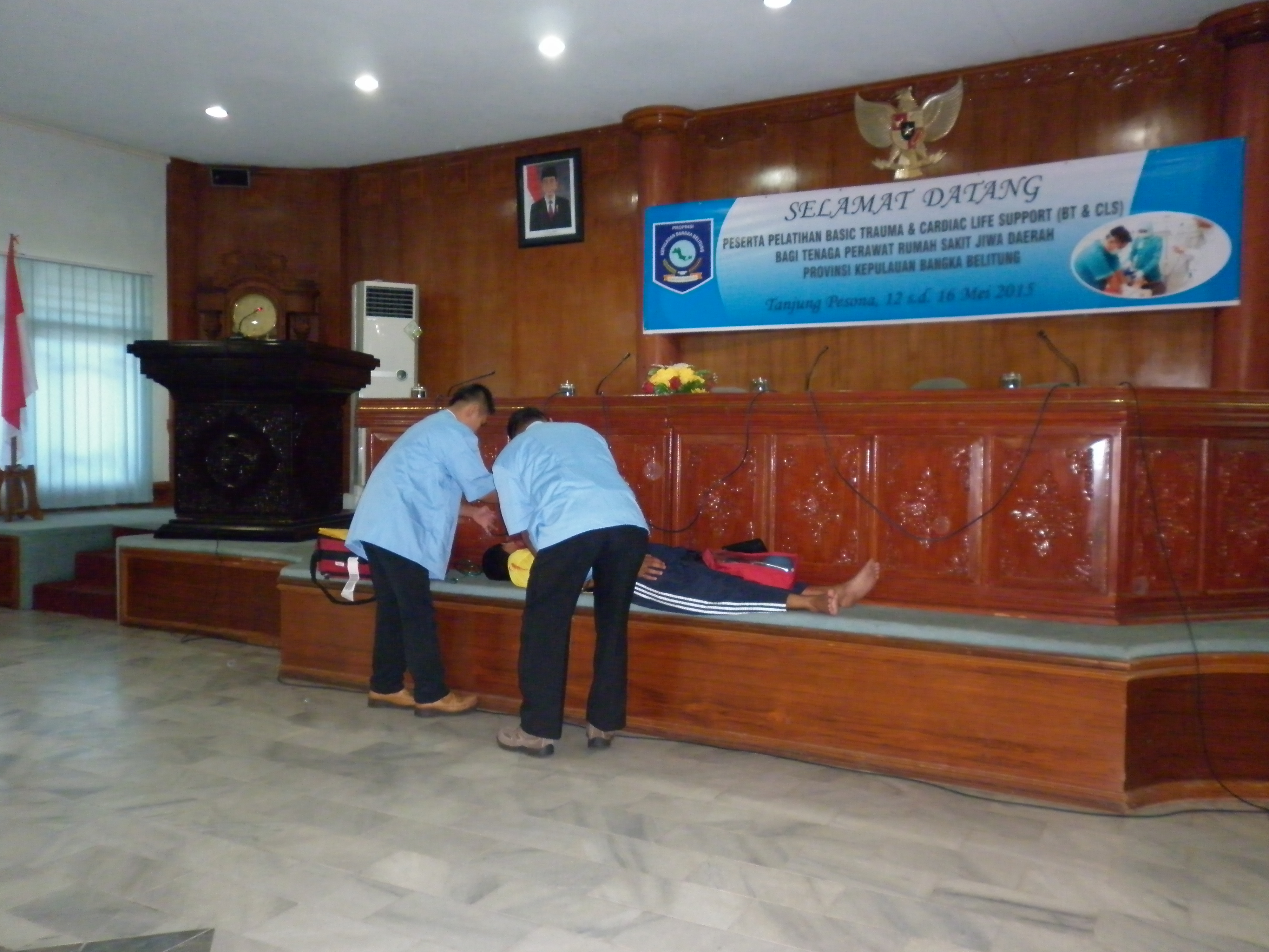 Workshop Basic Trauma dan Cardiac Live Suport (BT & CLS) Tahun 2015
