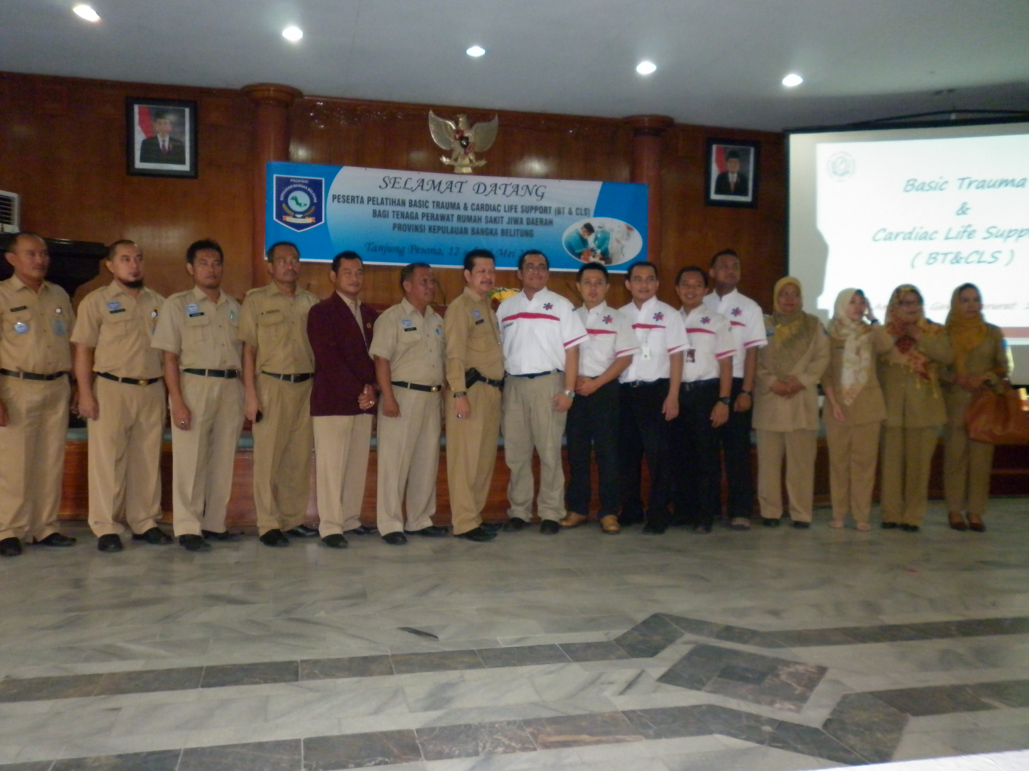 Workshop Basic Trauma dan Cardiac Live Suport (BT & CLS) Tahun 2015