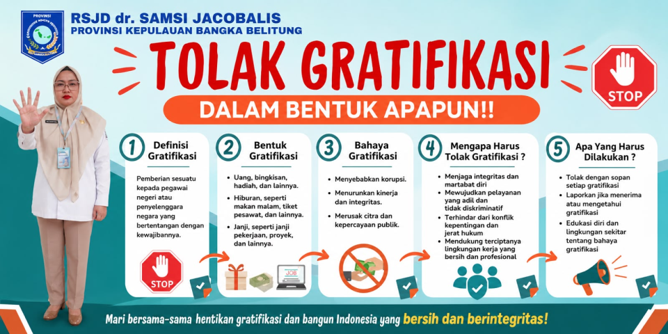 TOLAK GRATIFIKASI