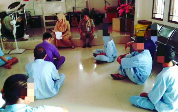 Penyuluhan Dalam Gedung Fisioterapi