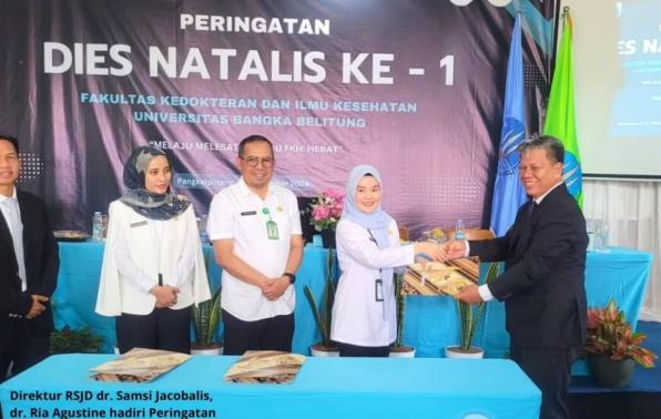 DIREKTUR RSJD HADIRI PERAYAAN DIES NATALIS DI UBB BANGKA BELITUNG
