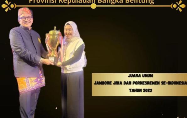 RSJD dr. SAMSI JACOBALIS JUARA UMUM JAMBORE JIWA DAN PEKAN OLAHRAGA KESEHATAN & KESEHATAN REHABILITASI MENTAL TAHUN 2023