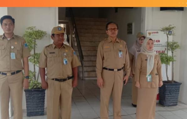 UPACARA MINGGUAN PEGAWAI RSJD dr. SAMSI JACOBALIS PROVINSI KEPULAUAN BANGKA BELITUNG